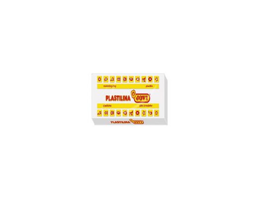 Plastilina Jovi 72 Blanco -Unidad -Tamaño Grande