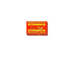 Plastilina Jovi 72 Rojo -Unidad -Tamaño Grande