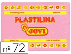 Plastilina Jovi 72 Rosa -Unidad -Tamaño Grande
