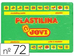 Plastilina Jovi 72 Verde Claro -Unidad -Tamaño Grande
