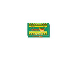 Plastilina Jovi 72 Verde Oscuro -Unidad -Tamaño Grande