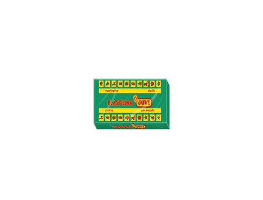 Plastilina Jovi 72 Verde Oscuro -Unidad -Tamaño Grande