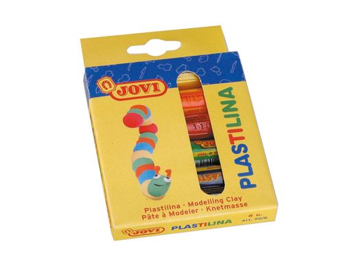 Plastilina Jovi -Estuche de 6 Unidades