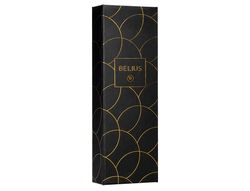 Pluma belius passion dor aluminio textura cepillada color negro y dorado tinta azul caja de diseño