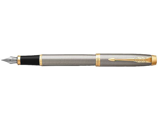 Pluma parker im metal cepillado gt
