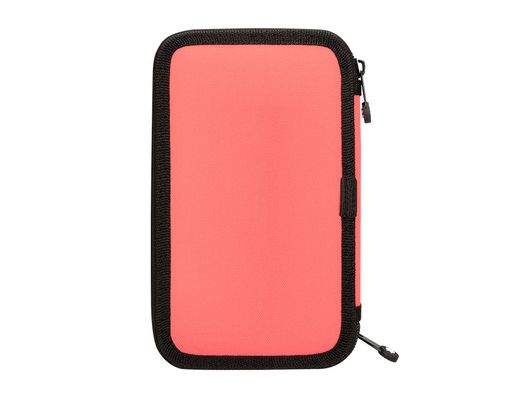 Plumier escolar antartik doble color coral 28 piezas