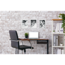 Porta póster acrílico transparente mural, A3