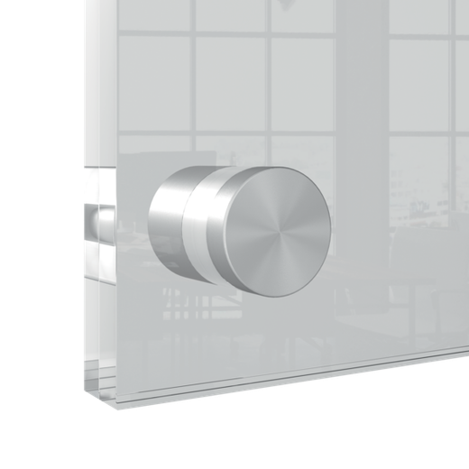 Porta póster acrílico transparente mural, A3