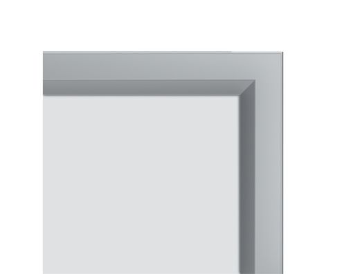 Marco porta anuncios nobo impression pro din A4 marco de clip aluminio 235x13x325 mm