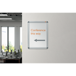 Porta pósters con marco a presión Premium Plus A2