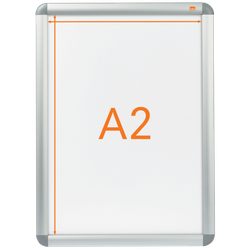 Porta pósters con marco a presión Premium Plus A2