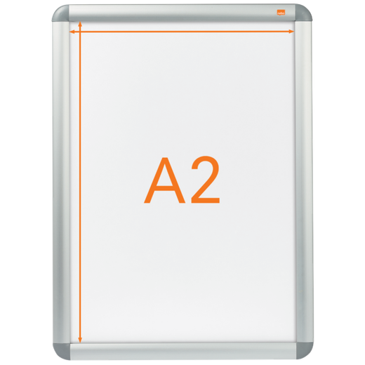 Porta pósters con marco a presión Premium Plus A2