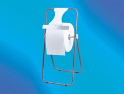 Portabobina industrial jofel metalico suelo con sierra de corte para bobinas de hasta 500 m 850x418x445 mm