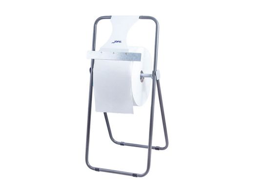 Portabobina industrial jofel metalico suelo con sierra de corte para bobinas de hasta 500 m 850x418x445 mm