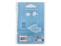Portaboligrafo autoadhesivo antartik para cuaderno note con elastico hasta 15 mm grosor 1 mm azul claro 40x40