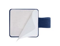 Portaboligrafo autoadhesivo antartik para cuaderno note con elastico hasta 15 mm grosor 1mm azul marino