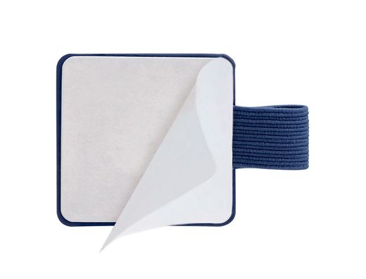 Portaboligrafo autoadhesivo antartik para cuaderno note con elastico hasta 15 mm grosor 1mm azul marino