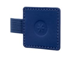 Portaboligrafo autoadhesivo antartik para cuaderno note con elastico hasta 15 mm grosor 1mm azul marino