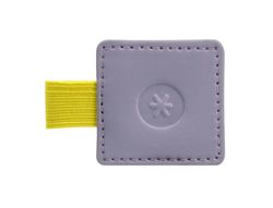Portaboligrafo autoadhesivo antartik para cuaderno note con elastico hasta 15 mm grosor 1mm morado y amarillo