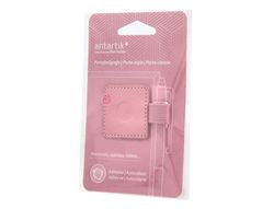 Portaboligrafo autoadhesivo antartik para cuaderno note con elastico hasta 15 mm grosor 1mm rosa 40x40 mm