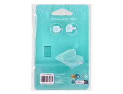 Portaboligrafo autoadhesivo antartik para cuaderno note con elastico hasta 15 mm grosor 1mm turquesa 40x40