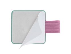 Portaboligrafo autoadhesivo antartik para cuaderno note con elastico hasta 15 mm grosor 1mm turquesa y rosa