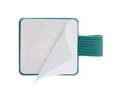 Portaboligrafo autoadhesivo antartik para cuaderno note con elastico hasta 15 mm grosor 1mm verde aguamarina