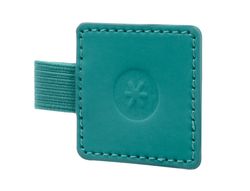 Portaboligrafo autoadhesivo antartik para cuaderno note con elastico hasta 15 mm grosor 1mm verde aguamarina