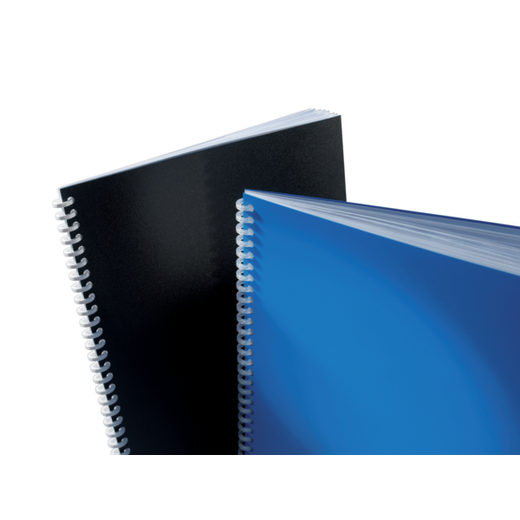 Portada PP POLYCOVER opaca GBC 500 micras DIN A4 (Pack 100), azul