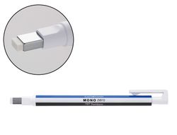 Portagomas tombow con clip mono zero punta rectangular 2,5x5 mm