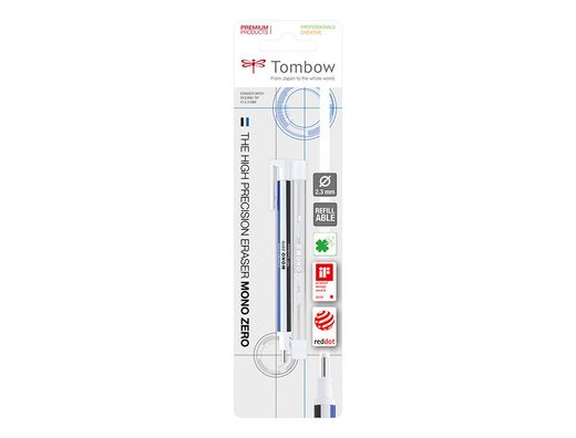 Portagomas tombow monocromo zero punta redonda 2,3 mm diametro
