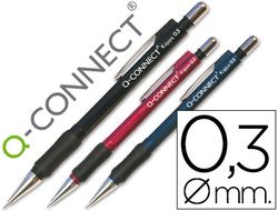 Portaminas Q-Connect Kappa -Sujecion de Caucho 0.3 Mm