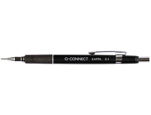 Portaminas Q-Connect Kappa -Sujecion de Caucho 0.3 Mm