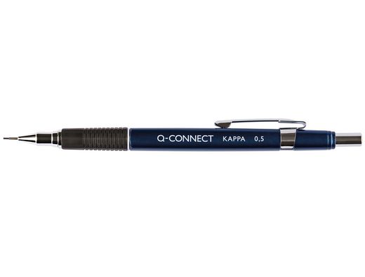 Portaminas Q-Connect Kappa -Sujecion de Caucho 0.5 Mm