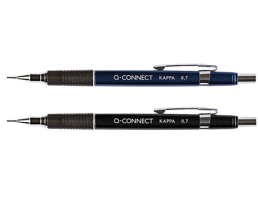 Portaminas Q-Connect Kappa -Sujecion de Caucho 0.7 Mm