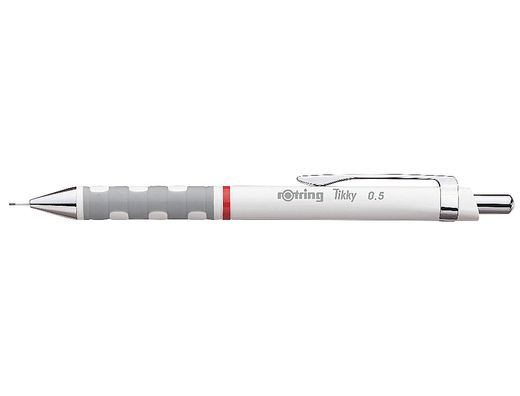 Portaminas Rotring Tikky 0,5 mm Blanco