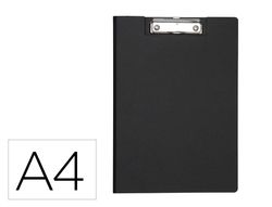 Portanotas maul balance din A4 carton reforzado 8 mm con pinza color negro