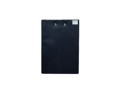 Portanotas maul din A5 carton plastificado pvc con pinza color negro
