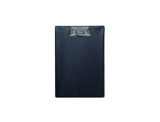 Portanotas maul din A5 carton plastificado pvc con pinza color negro