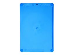 Portanotas maul go din A4 plastico reciclado con pinza color azul