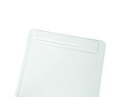 Portanotas maul go din A4 plastico reciclado con pinza color blanco