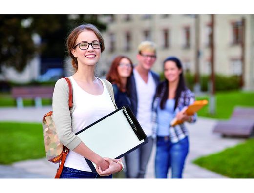 Portanotas maul go din A4 plastico reciclado con pinza color negro