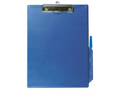Portanotas Q-Connect Miniclips Pvc Din A4 Azul