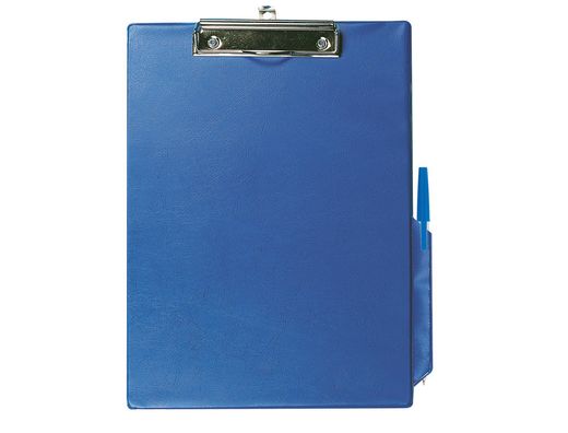 Portanotas Q-Connect Miniclips Pvc Din A4 Azul