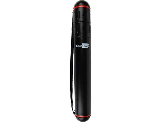 Portaplanos Plastico Liderpapel Diametro 5 X 40 cm No Extensible Negro