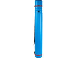 Portaplanos Plastico Liderpapel Diametro 9 cm Extensible Hasta 125 cm Azul