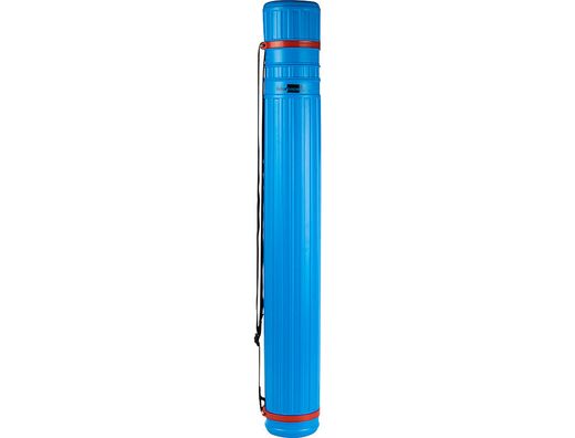 Portaplanos Plastico Liderpapel Diametro 9 cm Extensible Hasta 125 cm Azul