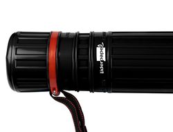 Portaplanos Plastico Liderpapel Diametro 9 cm Extensible Hasta 125 cm Negro