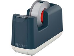Portarrollo sobremesa leitz cosy plastico para cintas 33 mt color gris