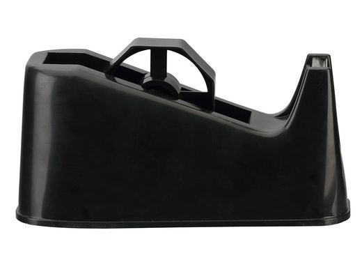 Portarrollo Sobremesa Q-Connect Plastico para Cintasde 33 y 66 Mt Negro